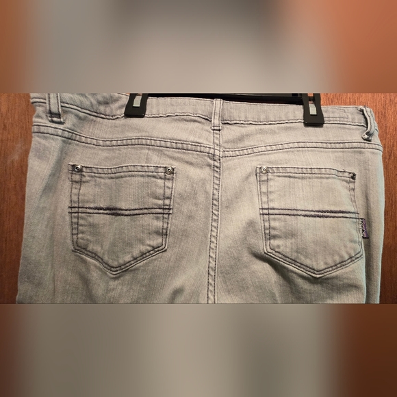 Patagonia Women's Straight Leg Jeans Light Blue/Gray Sz31 - Picture 7 of 10